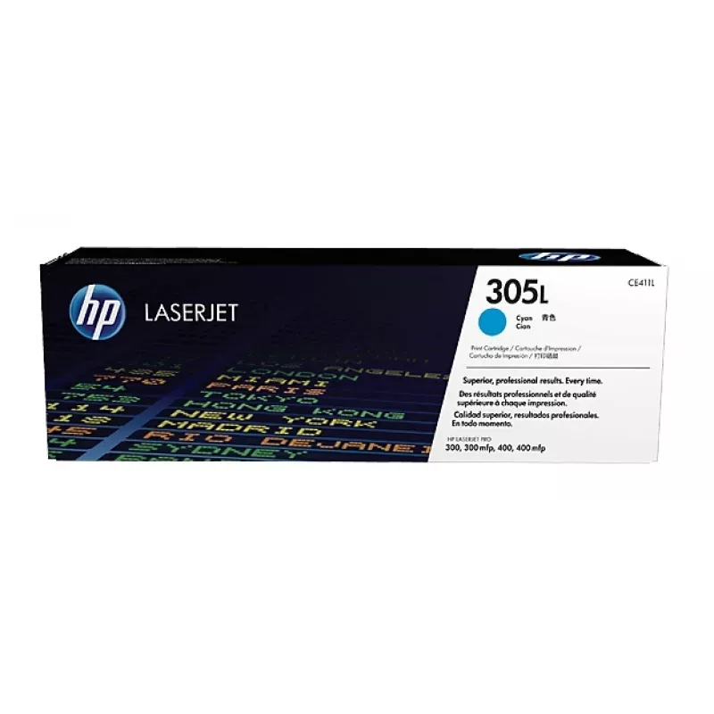 HP 305L tonera kasetne 1 gab. Oriģinālā ciāna