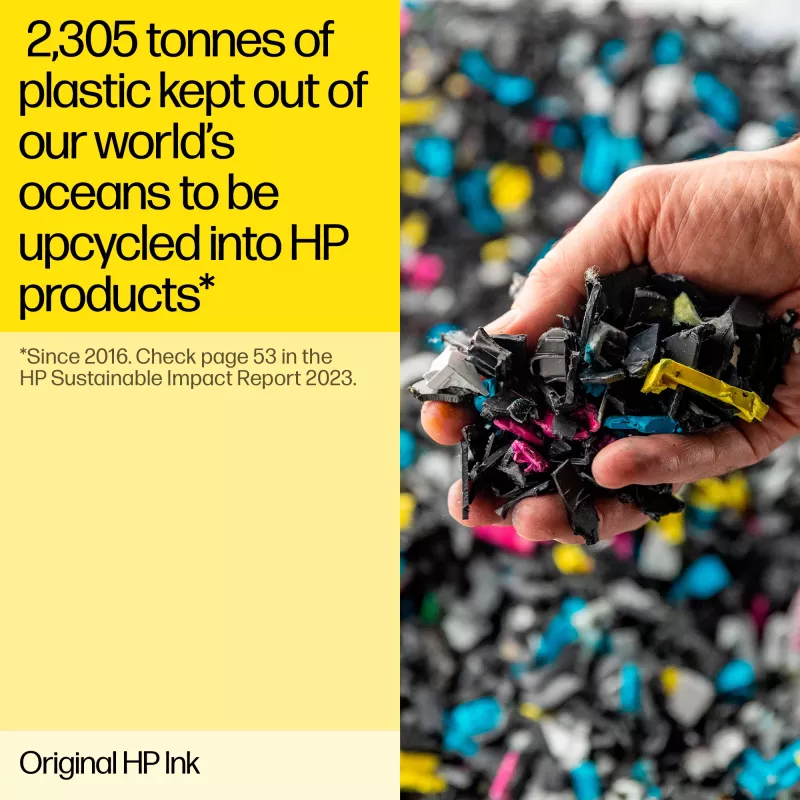 HP 843C 400 ml dzeltena PageWide XL tintes kasetne, dzeltena, 1 gab.