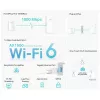 TP-Link TL-WPA7817 KIT PowerLine tīkla adapteris 1000 Mbit/s Ethernet LAN Wi-Fi Balts 2 gab.