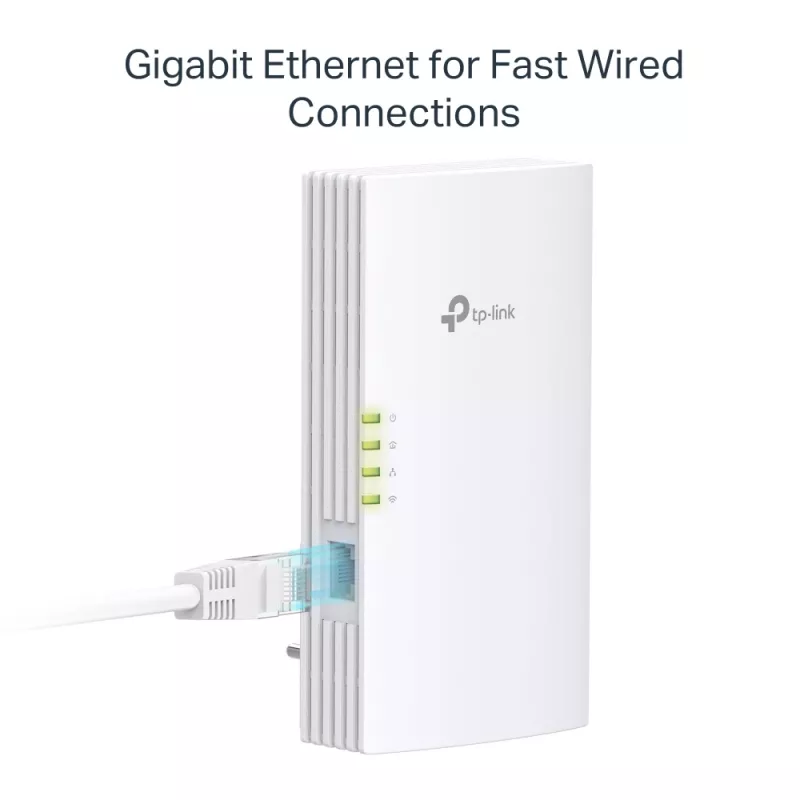 TP-Link TL-WPA7817 KIT PowerLine tīkla adapteris 1000 Mbit/s Ethernet LAN Wi-Fi Balts 2 gab.