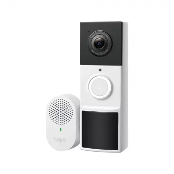 Video intercom sistēma TP-Link Tapo D210 3 MP melna balta