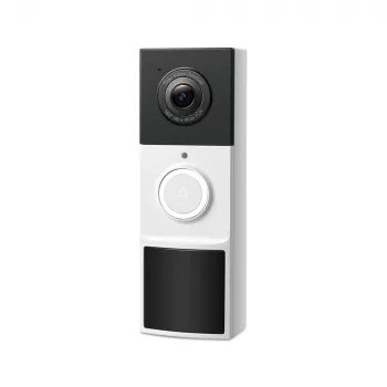 Video intercom sistēma TP-Link Tapo D210 3 MP melna balta