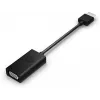 HP HDMI uz VGA kabeļa adapteris, VGA (D-Sub), HDMI A tipa (standarta), vīrišķais, sievišķais, melns, Ķīna
