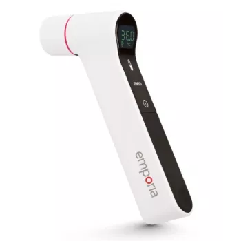 Emporia EMP-THERMO-22 digitālais ķermeņa termometrs Attālinātais sensors Melns, Sarkans, Balts Orāli, Rektāli