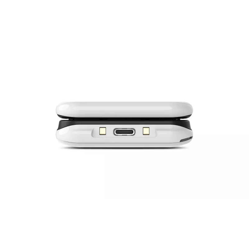 Emporia SIMPLICITYglam 7,11 cm (2,8 collas) 106 g Balts Senioru tālrunis