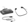 Philips LFH5220 Austiņas ar vadu Galvas saite, Ievietojamas Melns, Sudrabs