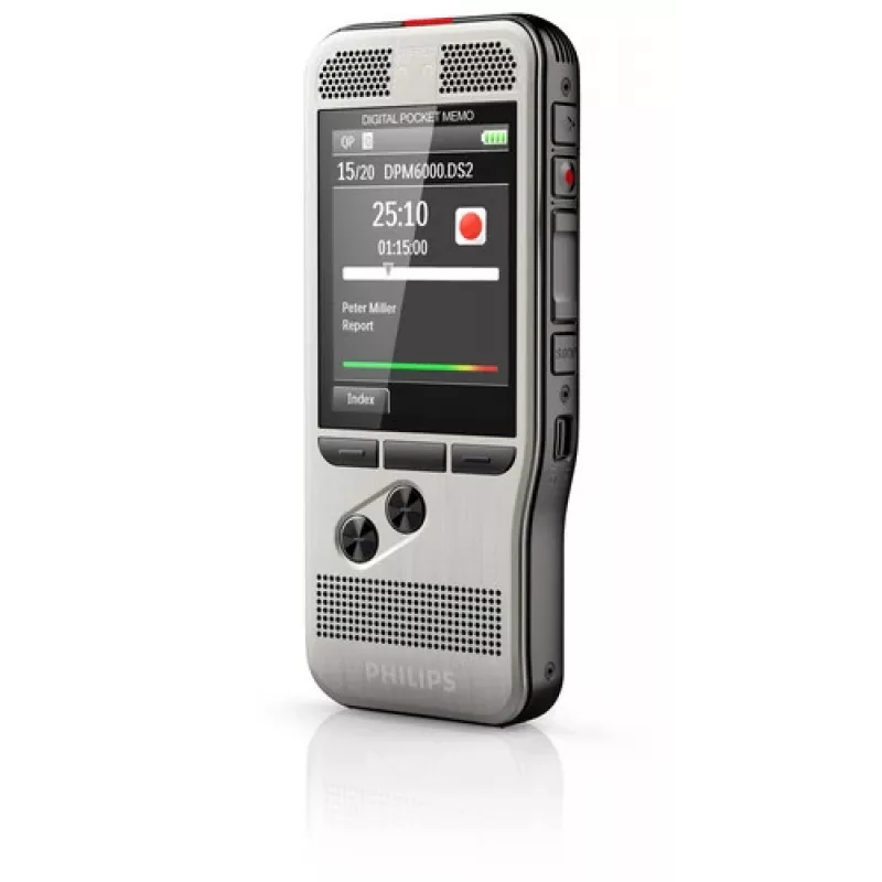 Philips DPM6000 Flash karte Melns, Sudrabains