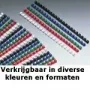 GBC CombBind iesiešanas ķemmes 14 mm A4 21R, zila, 125 lapas, polivinilhlorīds (PVC), A4, 100 gab.