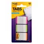 3M 686L-PGO tab index Tukša tabu rādītāja lapa Zaļa, oranža, rozā, balta