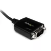 StarTech.com 0,3 m USB–RS232 seriālais DB9 adaptera kabelis ar COM saglabāšanu