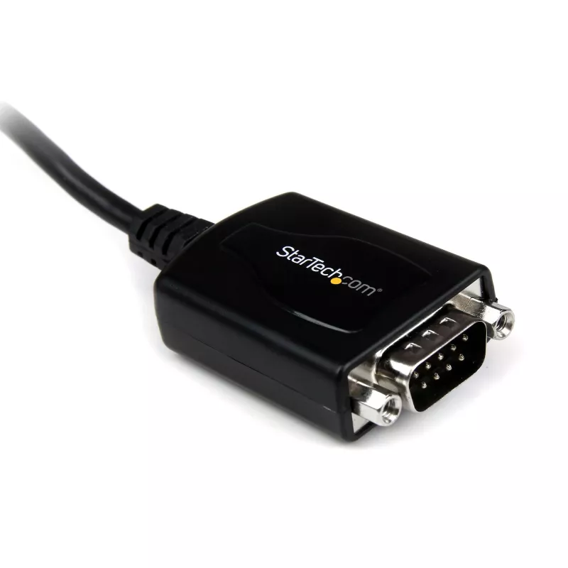 StarTech.com 0,3 m USB–RS232 seriālais DB9 adaptera kabelis ar COM saglabāšanu
