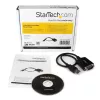 StarTech.com 0,3 m USB–RS232 seriālais DB9 adaptera kabelis ar COM saglabāšanu