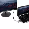 StarTech.com HDMI–DisplayPort adapteris – 4K 30 Hz, 3840 x 2160 pikseļi, 1080p, 720p, 120 Hz, melns, MegaChips – STDP2600, aktīvais video pārveidotājs