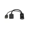 StarTech.com HDMI–DisplayPort adapteris – 4K 30 Hz, 3840 x 2160 pikseļi, 1080p, 720p, 120 Hz, melns, MegaChips – STDP2600, aktīvais video pārveidotājs