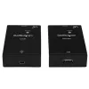StarTech.com USB 2.0 pagarinātājs pa Cat5e/Cat6 kabeli (RJ45) – līdz 165 pēdām (50 m) – ātrgaitas USB porta pagarinātāja adaptera komplekts – ar barošanu – USB pa Ethernet kabeļa pagarinātājs – 480 Mb/s – metāla