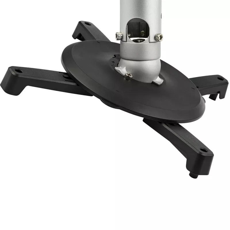StarTech.com Universāls griestu projektora stiprinājums - Izturīgs, augstumā regulējams/izbīdāms stieņa stiprinājums 5-22,7 collas no griestiem - 33 mārciņas (15 kg) - Slīpums/grozīšana - Piekarināms projektora stiprinājums ar kronšteinu