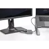 StarTech.com Dual-Monitor Thunderbolt Mini Dock, 4K 60Hz DisplayPort, bezvadu centrmezgls operētājsistēmām Windows un Mac, Gigabit Ethernet, 1x USB-A (USB 5Gbps), 11 collu (28 cm) kabelis