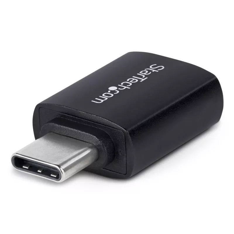StarTech.com USB-C uz USB-A adapteris, USB 5Gbps, kompakts USB-C vīrišķais uz USB-A sievišķais adapteris, izturīgs metāla korpuss, V/S