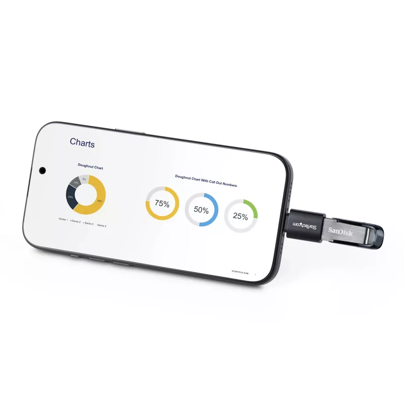 StarTech.com USB-C uz USB-A adapteris, USB 5Gbps, kompakts USB-C vīrišķais uz USB-A sievišķais adapteris, izturīgs metāla korpuss, V/S