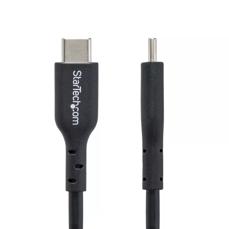 StarTech.com 1 m (3,3 pēdu) USB-C uzlādes kabelis, 2 gab. iepakojumā, USB C kabelis, USB 2.0 Type-C klēpjdatora lādētāja vads, 60 W 3 A strāvas padeve, TPE apvalks, USB-C datu pārsūtīšanas kabelis, M/M