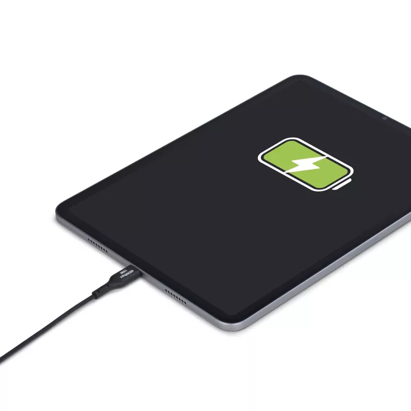 StarTech.com 3m (9,8 pēdas) USB-A uz USB-C uzlādes kabelis, uzlāde un sinhronizācija, 3A, USB 2.0, TPE apvalks - melns USB uzlādes vads