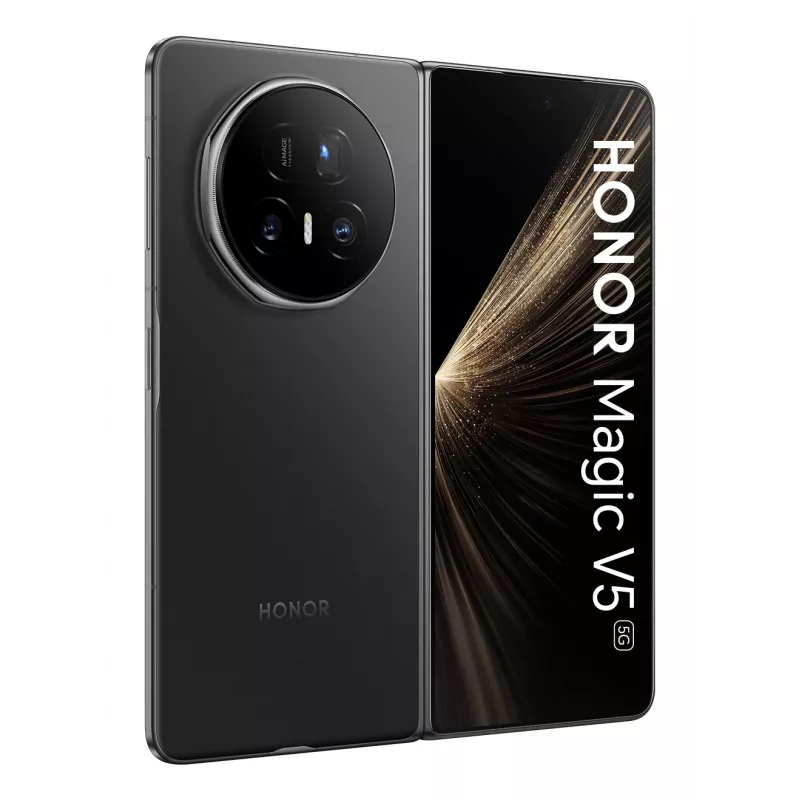 Honor MAGIC V5 20.2 cm (7.95 collu) MagicOS 9.0.1 5G USB Type-C 16 GB 512 GB 5820 mAh Melns