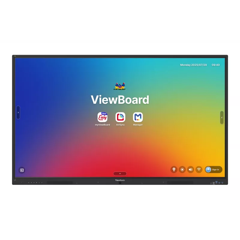 Viewsonic IFP 75IN 4K ANDROID 16 EDLA 64 interaktīvā tāfele
