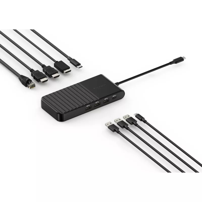 Dokstacija Kensington UH1500P EQ USB-C 5Gbps Triple Video 4K