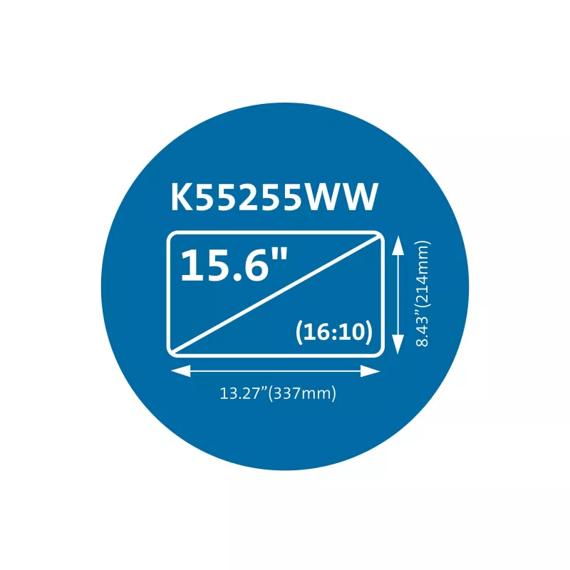 Kensington MagPro magnētiskais privātuma ekrāna filtrs klēpjdatoriem 15,6 collas (16:10)