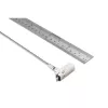 Kensington plāns NanoSaver 2.0 EQ Keyed klēpjdatora slēdzene, 1,83 m, Kensington, Atslēga, Nerūsējošais tērauds, Sudraba