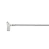 Kensington plāns NanoSaver 2.0 EQ Keyed klēpjdatora slēdzene, 1,83 m, Kensington, Atslēga, Nerūsējošais tērauds, Sudraba
