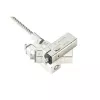 Kensington plāns NanoSaver 2.0 EQ Keyed klēpjdatora slēdzene, 1,83 m, Kensington, Atslēga, Nerūsējošais tērauds, Sudraba
