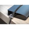 Kensington Desktop & Peripherals Locking Kit 2.0, 2,44 m, Kensington, Atslēga, Oglekļa tērauds, Melna, Sudraba
