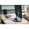 Kensington Desktop & Peripherals Locking Kit 2.0, 2,44 m, Kensington, Atslēga, Oglekļa tērauds, Melna, Sudraba