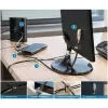 Kensington Desktop & Peripherals Locking Kit 2.0, 2,44 m, Kensington, Atslēga, Oglekļa tērauds, Melna, Sudraba