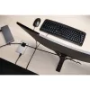 Kensington Desktop & Peripherals Locking Kit 2.0, 2,44 m, Kensington, Atslēga, Oglekļa tērauds, Melna, Sudraba