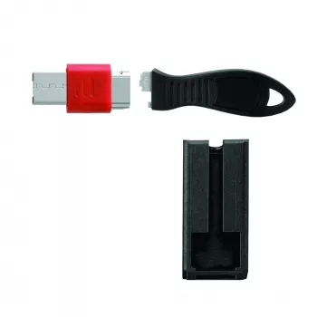 Kensington USB Port Lock ar drošības aizsargu, melns, 1 gab., Taivāna, 60 g