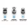 Kensington ClickSafe Universal Slots Security Anchors Kit, Enkurs, Nerūsējošais tērauds, 3 gab., 31 g, 115 mm, 85 mm