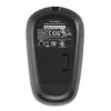 Kensington MY230 EQ uzlādējamā pele – bezvadu – vidēja izmēra, piemērota abām rokām, RF bezvadu + Bluetooth, 1200 DPI, melna