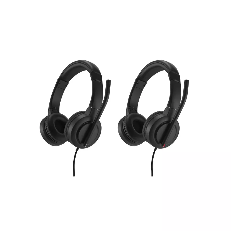 Kensington H1000 USB-C On-Ear austiņas, vadu, zvani/mūzika, 20 - 20000 Hz, 190 g, austiņas, melns