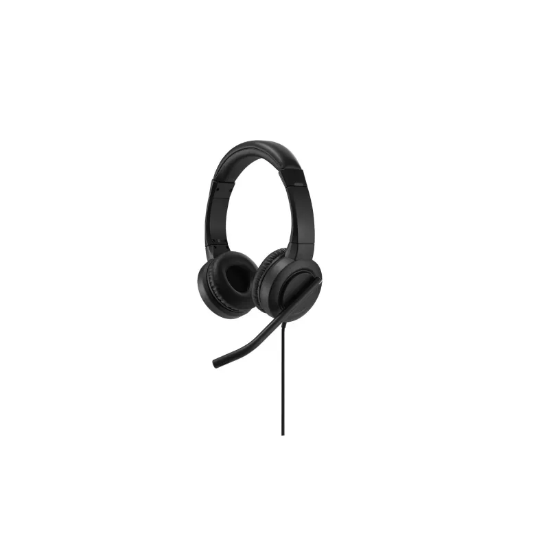 Kensington H1000 USB-C On-Ear austiņas, vadu, zvani/mūzika, 20 - 20000 Hz, 190 g, austiņas, melns