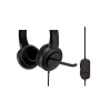Kensington H1000 USB-C On-Ear austiņas, vadu, zvani/mūzika, 20 - 20000 Hz, 190 g, austiņas, melns