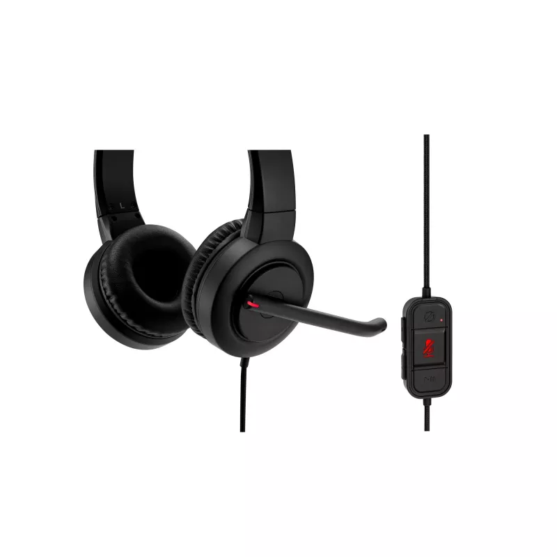 Kensington H1000 USB-C On-Ear austiņas, vadu, zvani/mūzika, 20 - 20000 Hz, 190 g, austiņas, melns