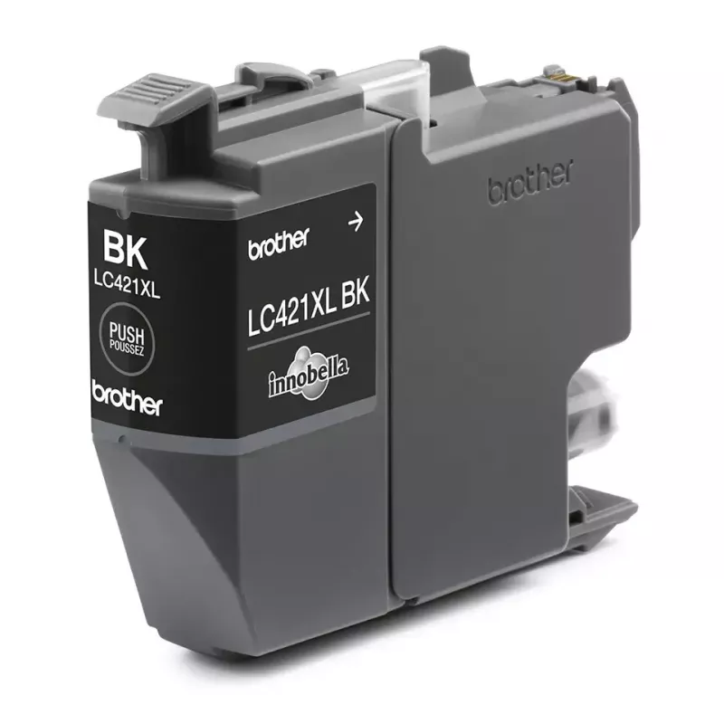 Tintes kasetne Brother LC421XLBK Melns