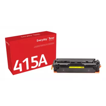 Everyday™ dzeltena Toner by Xerox saderīgs ar HP 415A (W2032A), standarta ietilpība