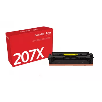 Everyday™ dzeltenais toneris no Xerox, saderīgs ar HP 207X (W2212X), lielas ietilpības
