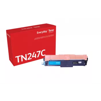 Everyday™ ciāna tonera kasetne, ko ražo Xerox, saderīga ar Brother TN247C, liela ietilpība