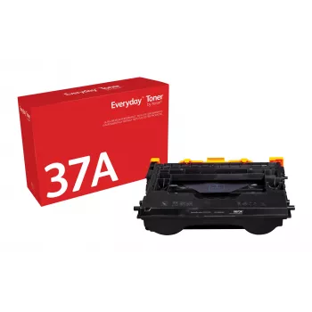 Everyday™ Melns Toner by Xerox Saderīga ar HP 37A (CF237A), Standard capacity