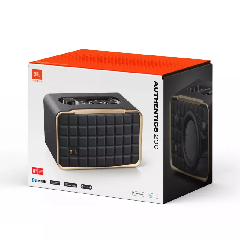 JBL Authentics 200 Stereo pārnēsājams skaļrunis melns 45 W