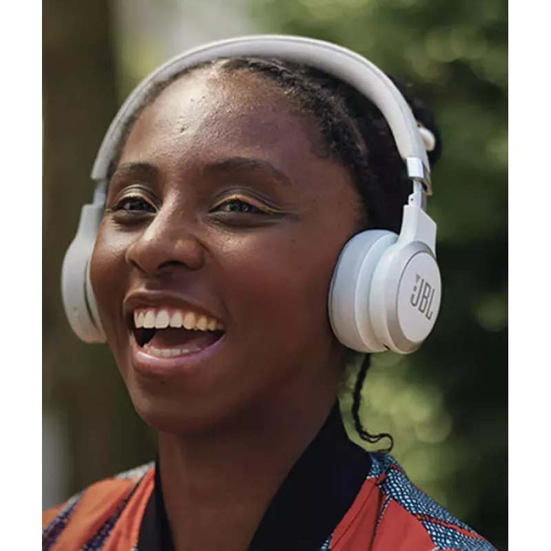 JBL Live 670NC Headset Wireless Head-band Calls/Music Bluetooth balta